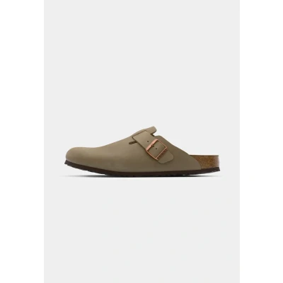 Image of Birkenstock Boston Slippers, Size: 9.5, Habana Leather