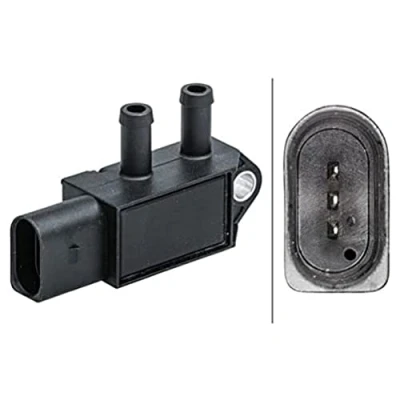 Image of Sensor, exhaust pressure HELLA 6PP 009 409 621