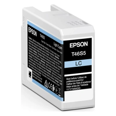 Image of Epson T46S5 light cyan ink cartridge (original Epson)