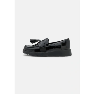 Image of Geox Women&#039;s D Arlara a Moccasins, Black, 5 UK