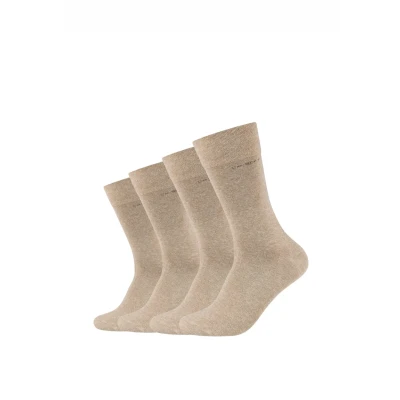 Image of camano 4 PACK Socks, Women&#039;s, Size: 2.5 5, Creme