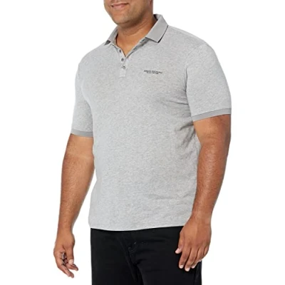 Image of Armani Exchange Polo shirt, Men&#039;s, Size: XL, Grau