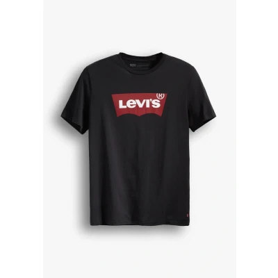 Image of Levi&#039;s Graphic Setin NECK Print Tshirt, Men&#039;s, Size: XL, black