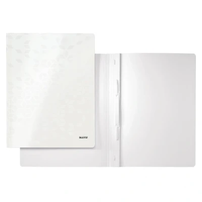 Image of Leitz 30010054 3 Flap Folder, Holds Up to 150 A4 Sheets, Elastic Closure, Cardboard, WOW Range, Green