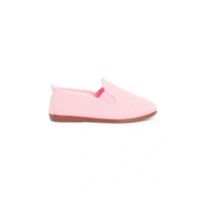 Image of Pisamonas Kungfu Camping Ankle strap ballet pumps for kids, Size: 7K, Rosa Textile/synthetics