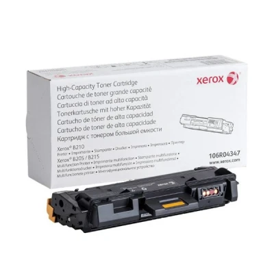 Image of Xerox Genuine B210 / B205 B215 Standard Capacity Black Toner Cartridge (3,000 Pages) 106R04347