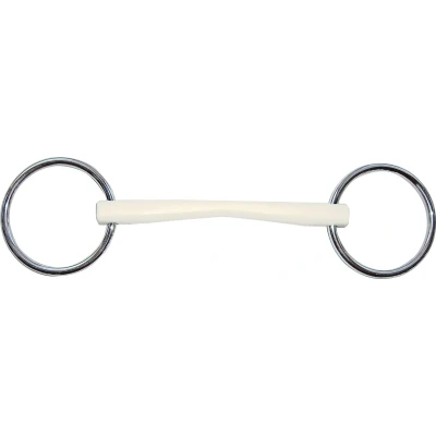 Image of Sprenger Duo Loose Ring 16mm Bit 125mm Horse Bits Riding Equestrian