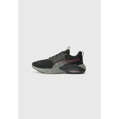 Image of Puma NOVA Unisex Training shoe, Size: 8, Black/cool dark gray/team regal red shoes