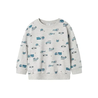 Image of Name it Nmmtroy Sweatshirt for kids, Size: 1.5 2y, Light grey melange