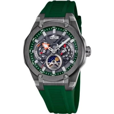 Image of Lotus Vortex Chronograph watch, Men&#039;s, Size: One Size, Green