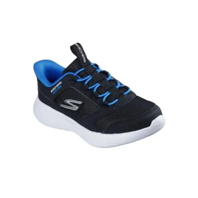 Image of Skechers GO RUN 400 Trainers for kids, Size: 3, Black/blue shoes