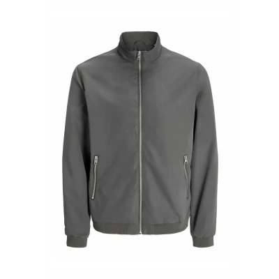 Image of Jack &amp; Jones Jjerush Harrington Bomber Jacket, Men&#039;s, Size: Small, Castlerock