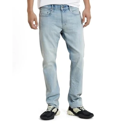 Image of G Star Dakota Regular Straight leg jeans, Men&#039;s, Size: 38x34, Faded grey neblina