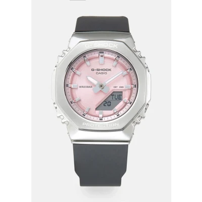 Image of Casio Women&#039;s Analogue Digital Quartz Watch with Plastic strap GM S2110 4AER, Grey,