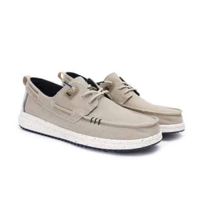 Image of WALK IN PITAS Byron Men&#039;s Loafers Casual Boat Shoes Summer Sneakers and Comfortable for Men, beige, 43 EU
