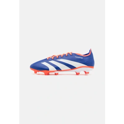 Image of adidas Performance Predator League FG Moulded stud football boots, Men&#039;s, Size: 6, Lucid blue/footwear white/solar red Synthetics/textile