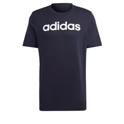 Image of adidas Sportswear Print Tshirt, Men&#039;s, Size: Medium, Legend ink/white