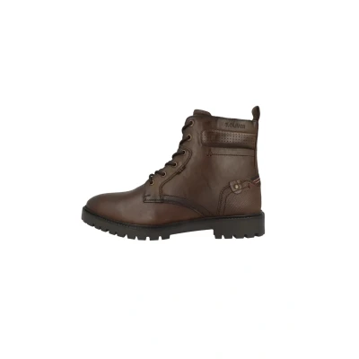 Image of s.Oliver Herren Stiefel zum Schnüren aus Leder Winter, Braun (Brown), 44 EU
