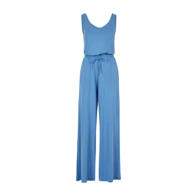 Image of Urban Classics Sleevless Jumpsuit, Women&#039;s, Size: 3XL, Horizonblue