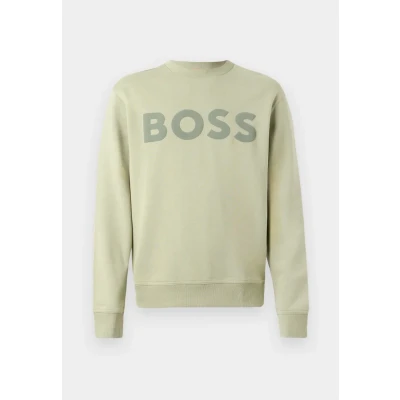 Image of BOSS Sweatshirt, Men&#039;s, Size: Small, Open green
