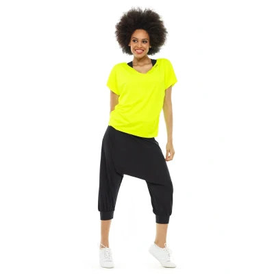 Image of Winshape 3/4 sports trousers, Women&#039;s, Size: XXL, Black