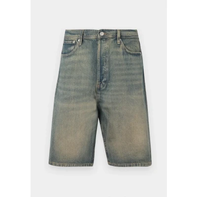 Image of JACK &amp; JONES Men&#039;s Jjiron Jjoriginal Shorts Mf 825 Sn, Blue Denim, L