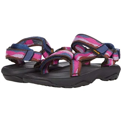 Image of Teva Original Universal Unisex Walking sandals rosebloom/multicoloured for kids, Size: 4, Rosebloom/multi coloured Textile