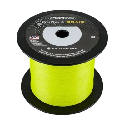 Image of SpiderWire Dura 4 Yellow Braided line 0.12mm/10.5kg (1800m) fishing