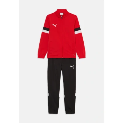 Image of Puma Teamrise Tracksuit for kids, Size: 14y (13 14y), Red/black