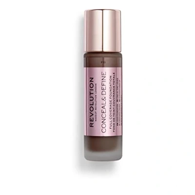 Image of Makeup Revolution Conceal and Define Foundation 30ml (Various Shades) F18