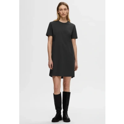 Image of Selected Femme Slfessential Day dress, Women&#039;s, Size: 8, Black