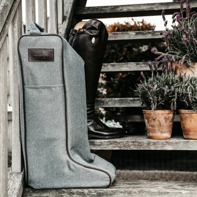 Image of Kentucky Horsewear Boots Bag Grey Horse Riding Equestrian
