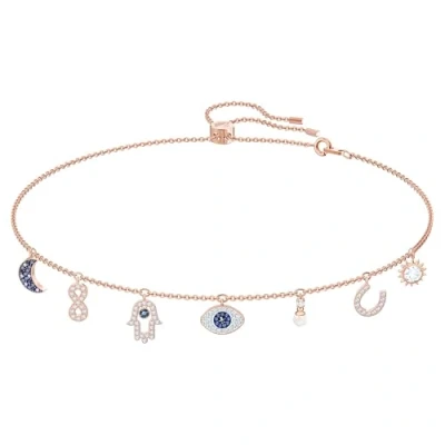 Image of Swarovski SWA Symbol Necklace Charms Necklace, Women&#039;s, Size: One Size, Light multi