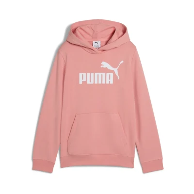 Image of Puma ESS LOGO Hoodie for kids, Size: 14y, Pink fruit