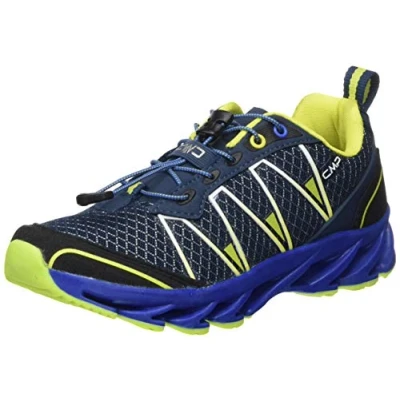 Image of CMP Altak 2.0 Unisex Hiking shoes for kids, Size: 12K, Cosmo/limeade Synthetics/textile