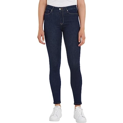 Image of Tommy Hilfiger COMO Steffie Jeans Skinny Fit, Women&#039;s, Size: 26x32, Denim blue