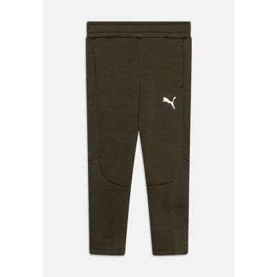 Image of Puma Evostripe Pants Unisex Tracksuit bottoms for kids, Size: 13 14y, Dark olive