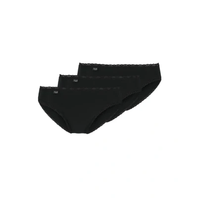 Image of Sloggi 24/7 3 PACK Briefs, Women&#039;s, Size: 12, Black