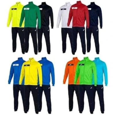 Image of Joma Men&#039;s Columbus Tracksuit, Red Navy, M