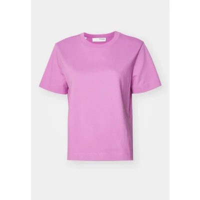 Image of Selected Femme Slfessential BOXY TEE Basic Tshirt, Women&#039;s, Size: 8, First bloom