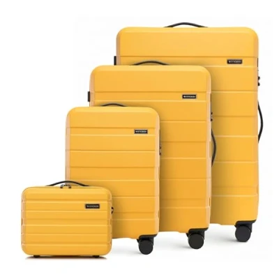 Image of WITTCHEN Comodo Line Suitcase set of 4., Koffer 4tlg., Yellow, 4.