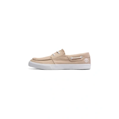 Image of Timberland MYLO BAY Boat shoes, Men&#039;s, Size: 85, Light beige canvas shoes