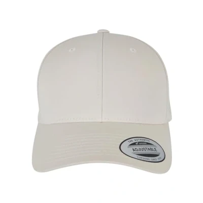Image of Flexfit Curved Classic Snapback Cap, Size: One Size, Mink beige