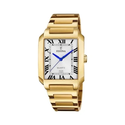 Image of Festina On The Square Gold Watch F20678/1