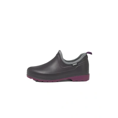Image of Aigle Women&#039;s Taden Plus 2 Clog, Aubergine Dahlia, 5.5 UK