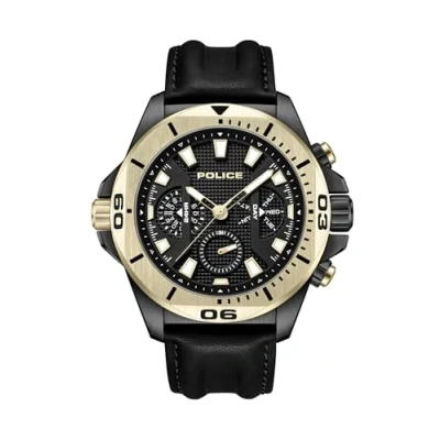 Image of Police Electrical Chronograph watch, Men&#039;s, Size: One Size, Black