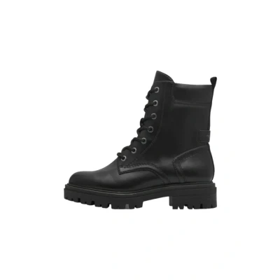 Image of Tamaris Platform ankle boots, Women&#039;s, Size: 5, Black matt High quality imitation leather