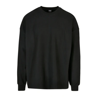 Image of Urban Classics Terry BOXY Jumper, Men&#039;s, Size: Medium, Black