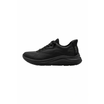 Image of Tamaris Women&#039;s Comfort Damen Sneaker Low Cool Insole+Veg, Black, 6.5 UK