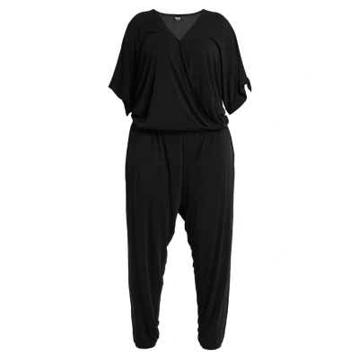 Image of Urban Classics Curvy Jumpsuit, Women&#039;s, Size: XXL, Black